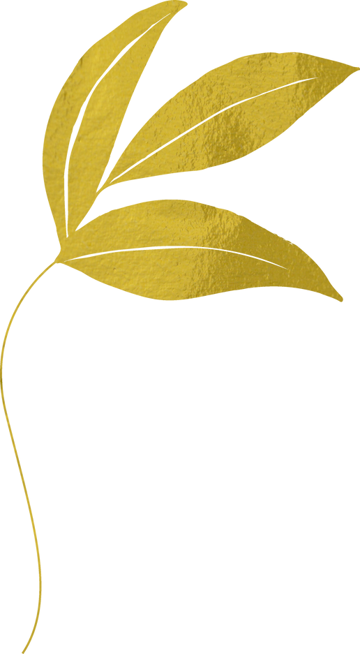 Loose Three Gold Leaves